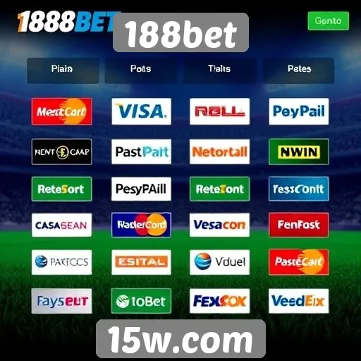 Métodos de pagamento oferecidos pelo 188bet